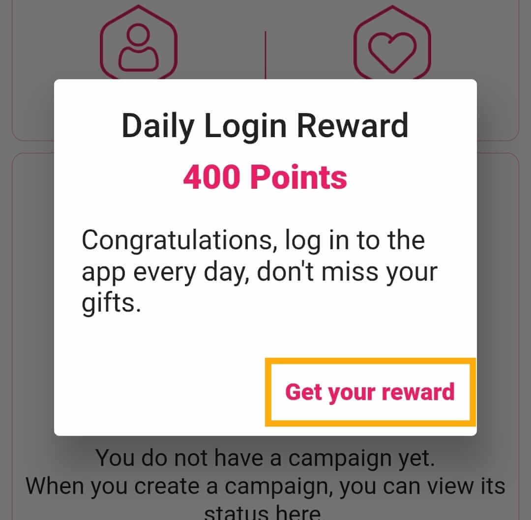 collect reward