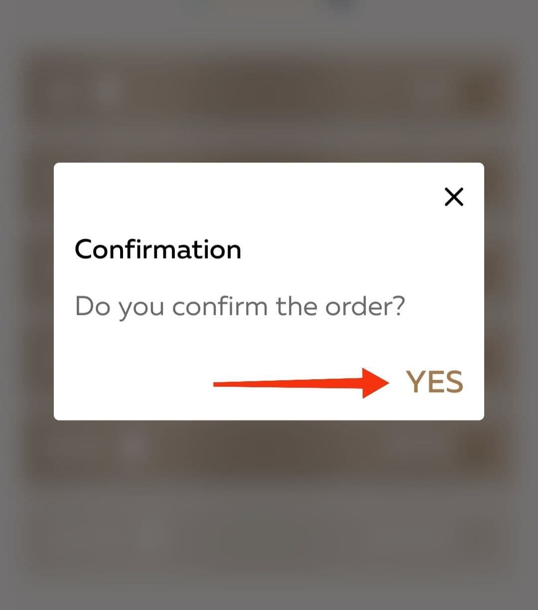 Confirm Your Order